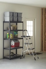 Cosco Max Steel Work Platform, Easy Fold One-Hand Lock, 1-Pack, Black