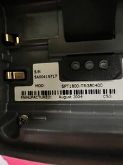 Former VERIZON VTS Symbol SPT1800-TRG80400 Palm Powered Barcode Scanner 2004 Wor