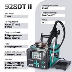YIHUA 928DT-II 230W Soldering Iron Station Kit Auto Sending Tin Soldering Tool