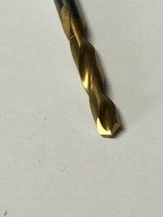 .1610″ #20 High Speed Steel TiN Coated Screw Machine Length Drill