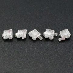 Orthodontic Bracket Self Ligating Ceramic Clear Aesthetic Interactive Roth 0.022