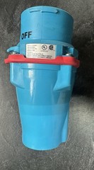 MELTRIC 63-68043 Inlet/Plug DSN60, 60A, 3P+G, 480VAC 20HP Type 4X