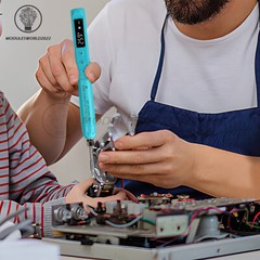 Digital USB Smart Temperature Adjustable Soldering Iron 800mAh battery Portable