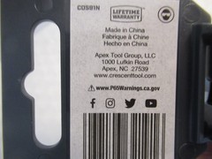 Crescent 7/8″ Socket 3/4″” Drive 12 Point Chrome New Tool Free USA Shipping