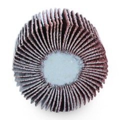 2″ x 1″ x 1/4″ Shank Mounted Flap Wheels – A/O 40 Grit Sanding Wheel – 25 Pack