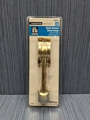 NEW Everbilt 162932 Solid Brass Kick Down Doorstop