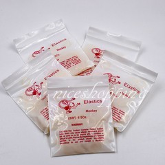 Dental Orthodontic Elastics Latex Braces Rubber Bands Monkey 1/4 6.5Oz Fox 1 Box