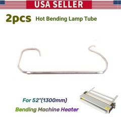 US Stock 2pcs/pack Hot Bending Lamp Tube for Bending Machine Heater ABM-1300-PRO