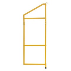 4 Pack Cargo Shipping Container Shelving Shelf Bracket 19″x52″ Universal Yellow