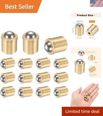 Versatile 15Pcs 5.8mm Ball Plunger Set – Durable Stainless Steel & Copper