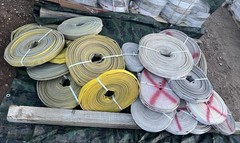 Retired Wildland Fire Hose ~100’ x 1.0” With NPSH Couplers