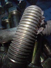7/8″-9 ×4″ Grade 8 Bolt Made In Usa Hex Cap Screw (quantity of 8)