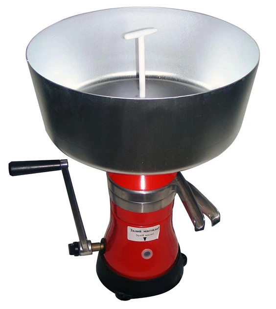 MILK CREAM MANUAL SEPARATOR METAL 100L/H MOTOR SICH 100-09 NEW