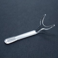 Dental Orthodontic Cheek Lip Retractor Double-Head Mouth T-Type Opener S / L