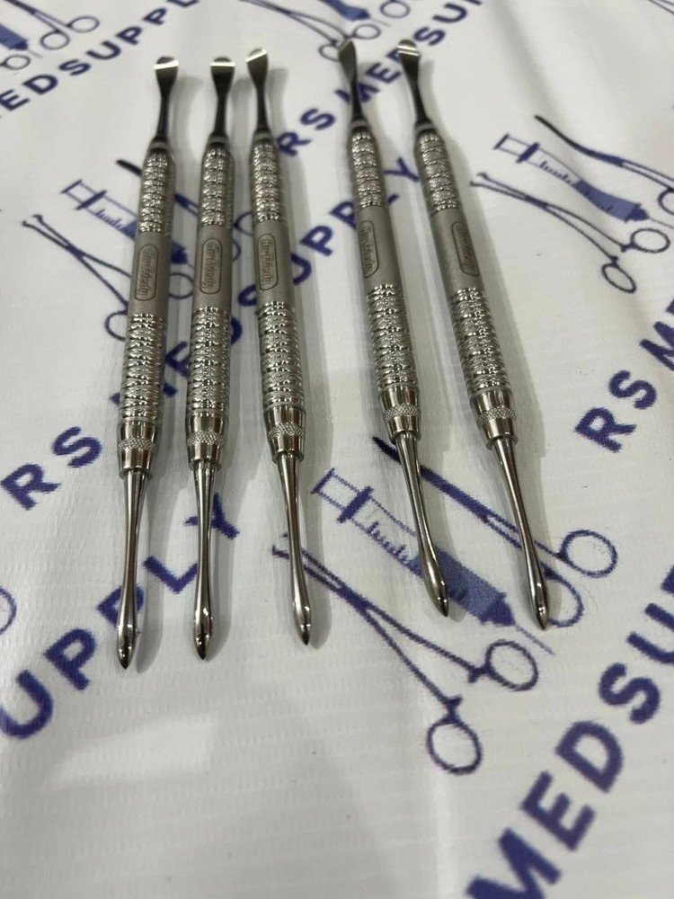 Hu-Friedy # 9 Periosteal Elevators Molt Double End Lot of 5 PCS