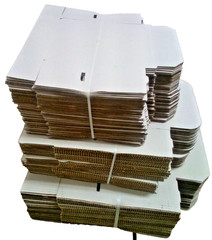 7x5x2 White Corrugated Shipping Mailer Packing Box Boxes 7″ x 5″ x 2″ 50/bundle