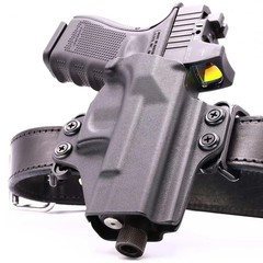 Rounded OWB Pancake Holster – Outside Waistband Carry, American Made, Conceal…