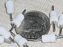 10 CAMBION 571-4177-03-05-19 PTFE PRESS FIT INSULATED SOLDER FEED THRU TERMINAL