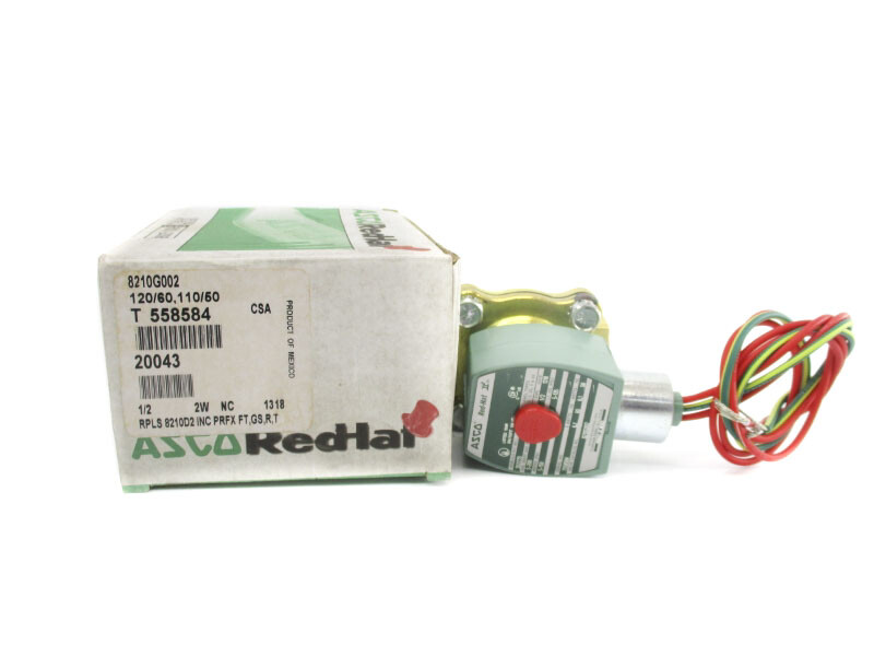 ASCO 8210G002 110/120V 5-200PSI 1/2″ NSMP