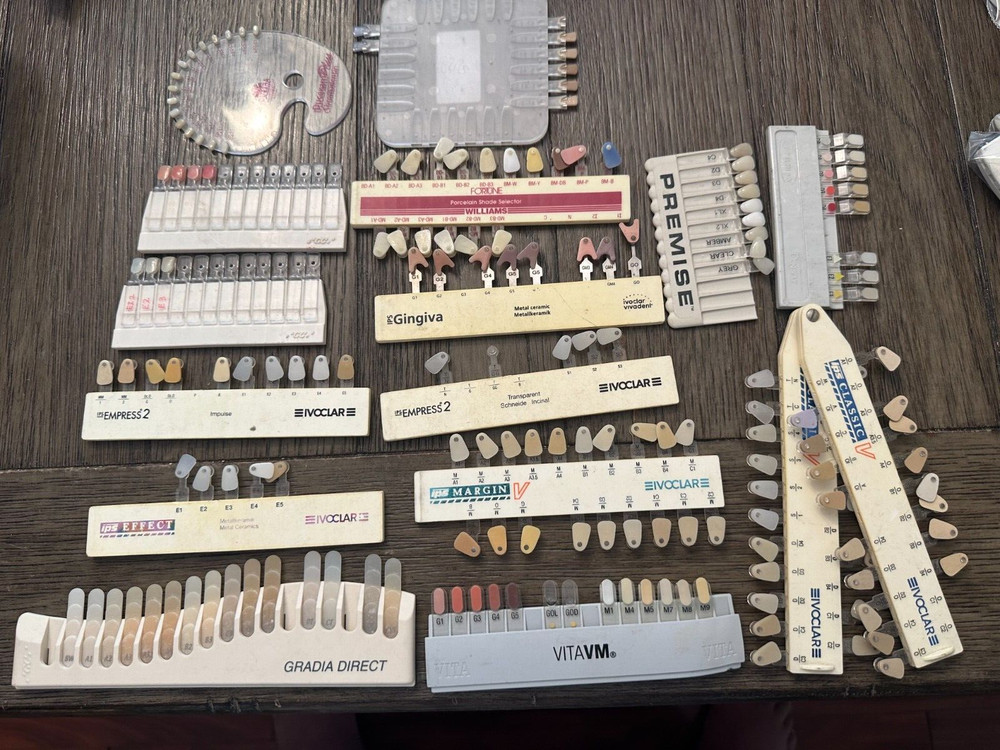 Assorted Shade Guides Broken Sets