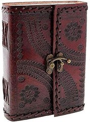 Handmade Genuine Leather Journal Diary Notebook8x6 & 5×7–200Pages B1G1 Combo Set