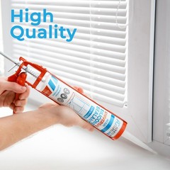 Adhesive Guru All Purpose Clear Silicone Sealant Waterproof (12 x 10.15 fl.oz…