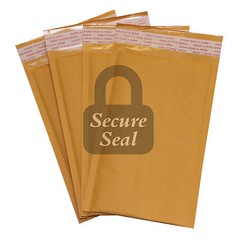 1-2000 #00 5×10 Kraft Self Seal Padded Bubble Mailers Envelopes 5″ x 10″