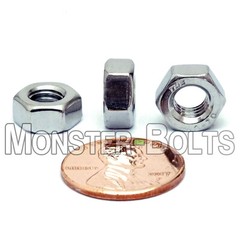 M6 – 1.0 Metric Hex Nuts, A2 / 18-8 Stainless Steel DIN 934, Coarse Thread