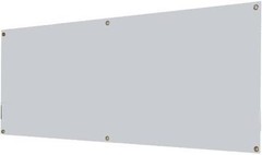 4′ x 5′ PACK OF 5 White Blank Vinyl Banner, 13oz, Hems 4 side,Grommets