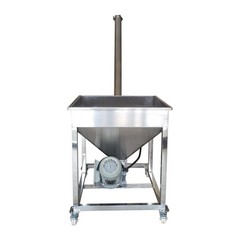 220V 60HZ Screw Type Automatic Feeding Machine 1.7M Height Material Conveyor