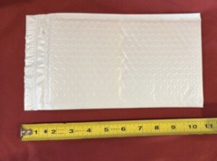 Pack of 10 – #0 5.5 x 9.5 Poly Bubble Padded Envelopes Mailers Bags Inner 9 x 5