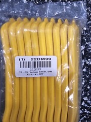 10 Klever Excel Fastenal 7″ Yellow Hook Style Safety Cutter Box Tape KCJ-4-30Y