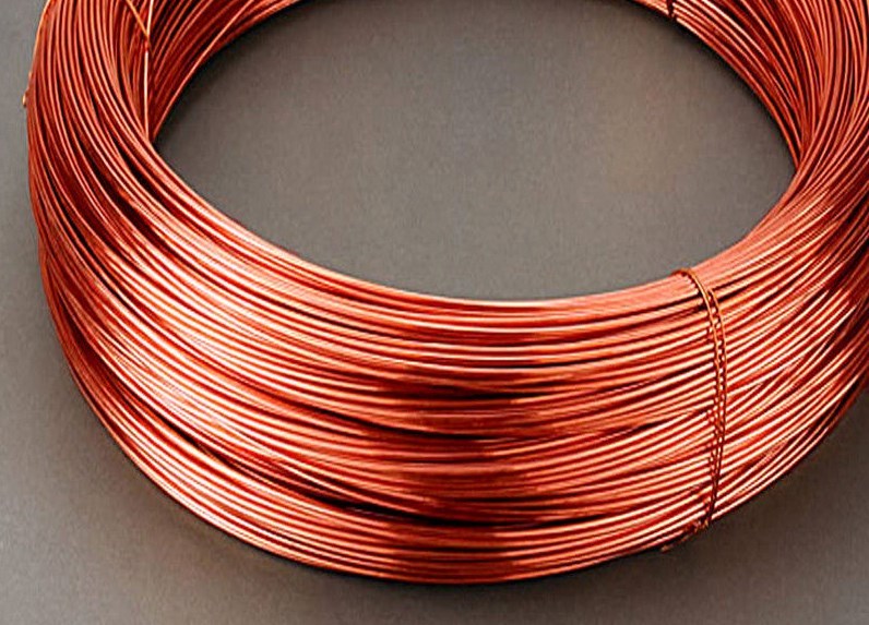 99.5% Pure Copper Wire, Round, Solid, Uncoated, 0.5mm to 3mm