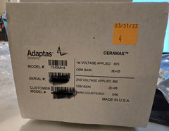 NEW Adaptas Solutions – Ceramax CERAMIC CHANNEL ELECTRON MULTIPLIER (7545MH4)