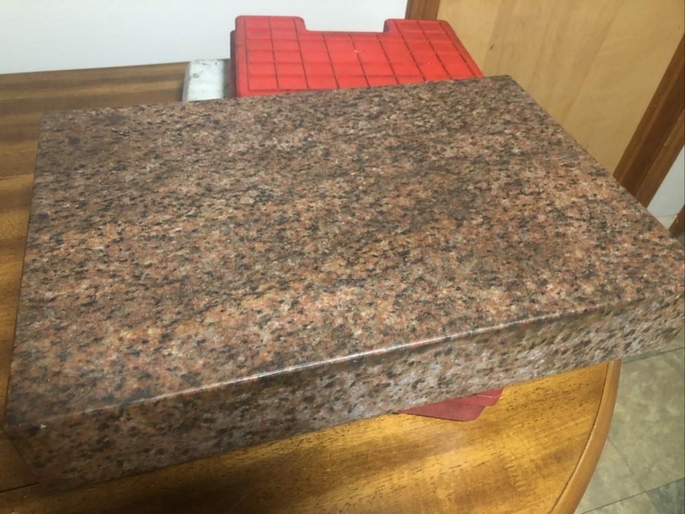 Granite Surface Plate 18″ x 12″ x 3″ Possibly Starrett? Machinist Plate