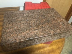 Granite Surface Plate 18″ x 12″ x 3″ Possibly Starrett? Machinist Plate