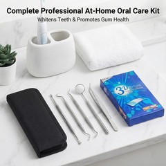 Dental Cleaning & Whitening Kit for Personal Use, 7 Count (Pack of 1)