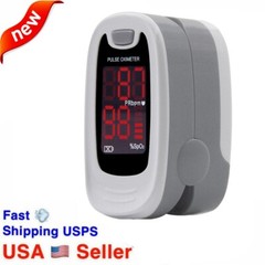 FDA Fingertip Pulse Oximeter Blood Oxygen meter SpO2 Heart Rate Monitor,USA