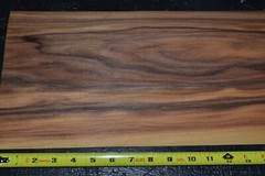 Santo Rosewood Raw Wood Veneer Sheet 8.5 x 62 inches 1/42nd 3K4666-72