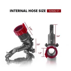 920682-01 Vacuum Cleaner Internal Hose 0.1 inches x 1 inches, as picture