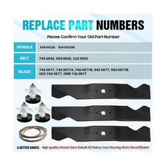54″ Mower Deck Rebuild Kit for Cub Cadet SLT 1554 SLTX 1054 Reaplce for MTD 6…