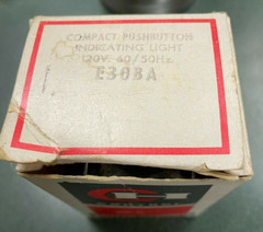 CUTLER HAMMER E30BA 120V Compact Push Button Indicating Pilot Light