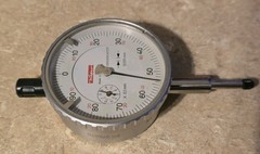 Käfer FM1101 Precision Dial Indicator Gauge 0.001mm 1mm Shockproof Germany