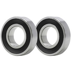 6203-2RS Ball Bearing 17x40x12mm 6203 2RS Rubber Sealed Supreme (PCs 2)