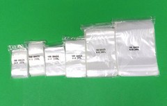 600 Zip Seal Lock Bags 2mil Clear 6 Assorted Sizes 100@ 3×4 3×5 4×4 4×6 6×9 8×10