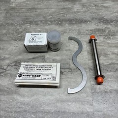 King Gage K-1060-1-8999 7904-1 Sanitary Metal Diaphragm Liquid Level Sensor, New