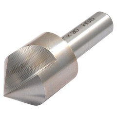 1″ SINGLE FLUTE 90 DEGREE HIGH SPEED STEEL COUNTERSINK (2001-0807)