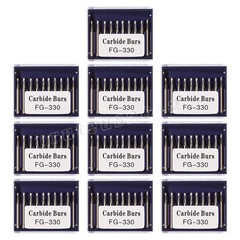 Dental Carbide Burs Tungsten Steel Bur FG # 330 Pear for High Speed Handpiece