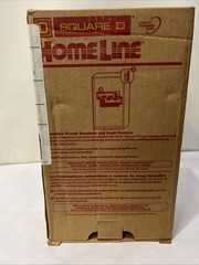 Breaker Box Panel 70 Amp 2-Space 4-Circuit Indoor Main Lug Load Center Bolt On