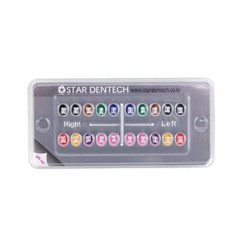 Dental Orthodontic Bracket Sapphire Ceramic Mini Roth.022/.018 Hook 345